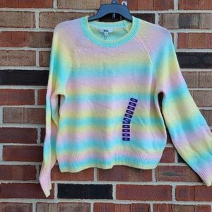 BB Dakota Steve Madden Pastel Ombre Sweater